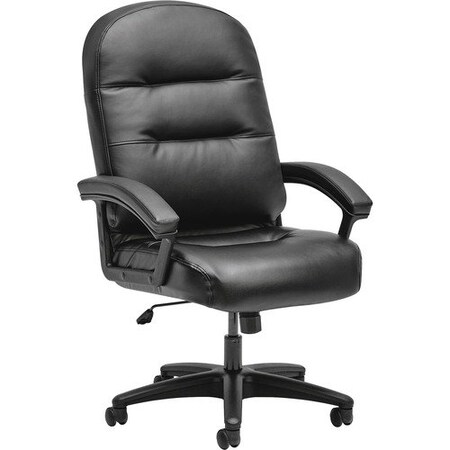 OFM Pillow-Soft Executive High-Back Chair, Black HON2095HPWST11T